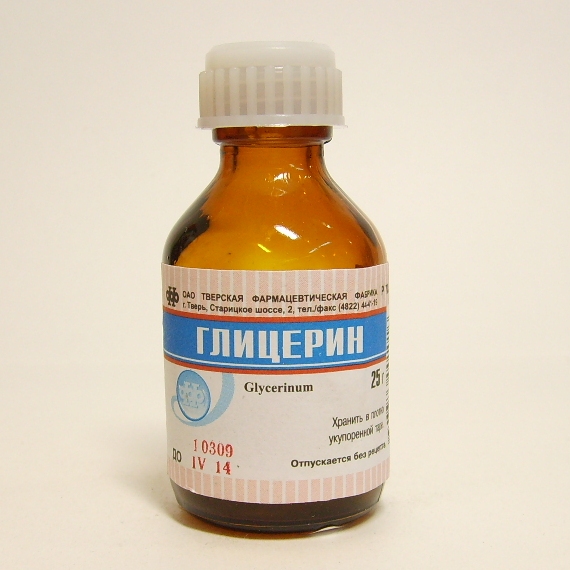 

Глицерин раствор 25 г