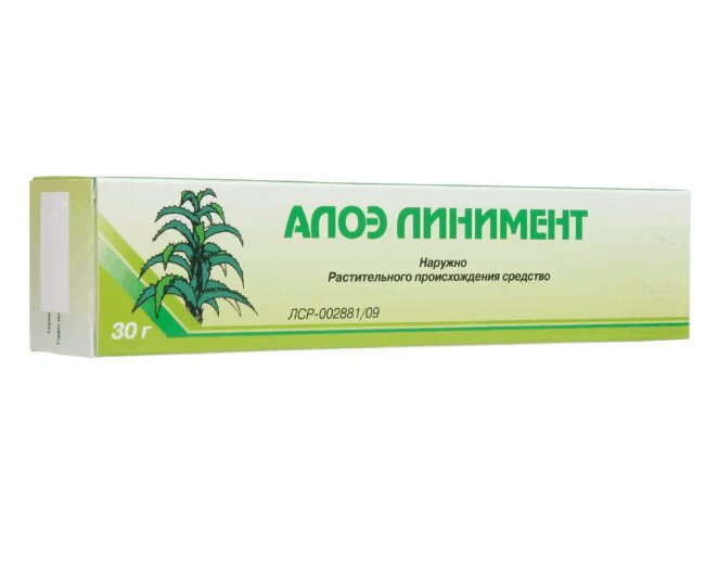 

Алоэ линимент мазь 30 г