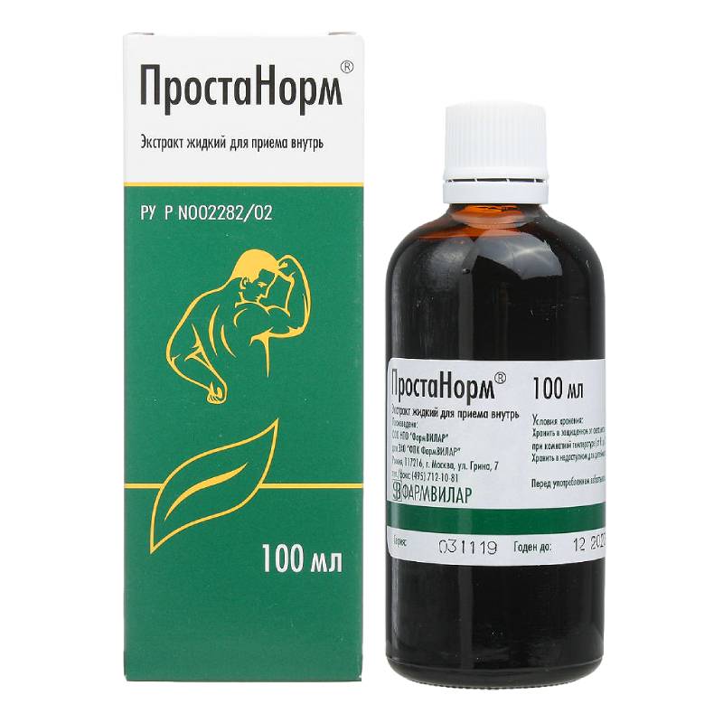 Изображение товара Простанорм жидкий экстракт для приема внутрь 100 мл натуральное средство