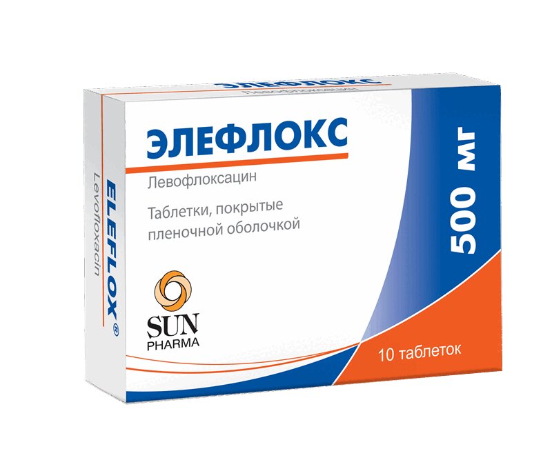 Изображение товара Элефлокс таблетки 500 мг - эффективное антимикробное средство