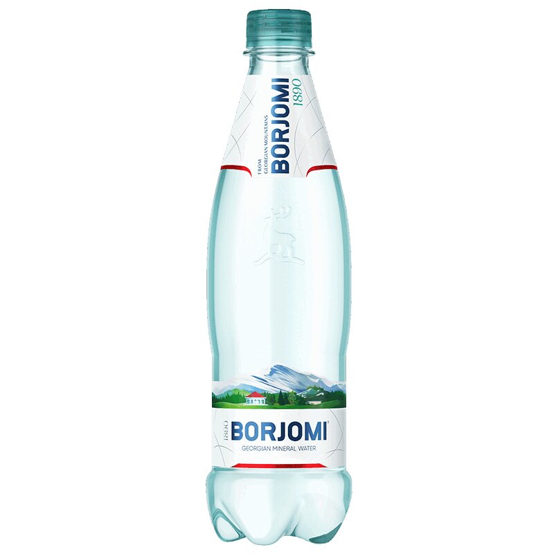 Вода минеральная Боржоми 500 мл 1 шт пластик грузия 4 е изд испр и доп