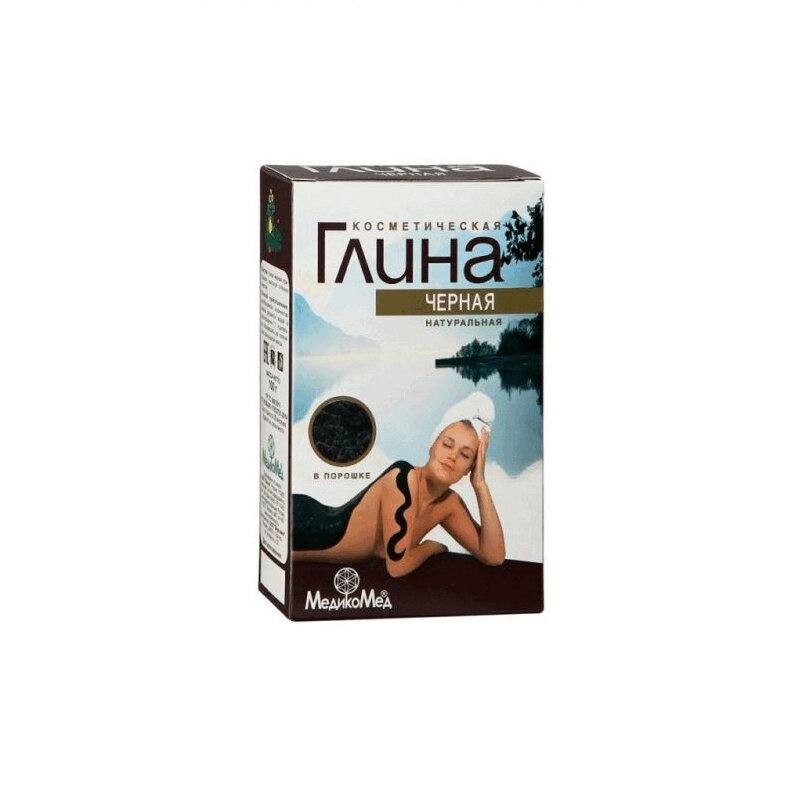 

Глина черная косметическая 100 г