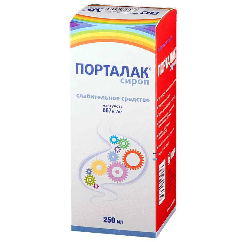 

Порталак 667 мг/мл сироп 250 мл