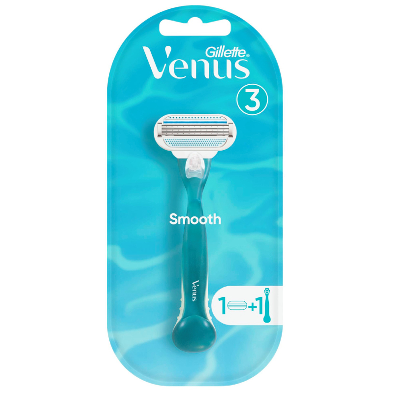 Gillette Венус Станок бритвенный с 1 кассетой станок для бритья gillette venus smooth 3 лезвия