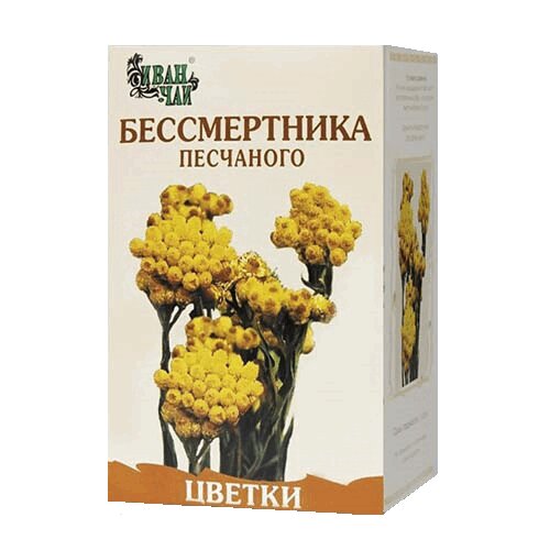

Бессмертник [песчаный цветки коробка 50г] N1