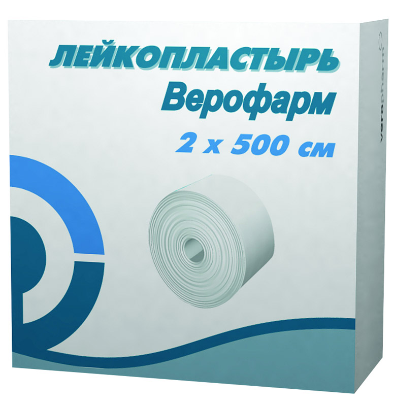 

Лейкопластырь 2 см х 500 см катушка N1 Верофарм