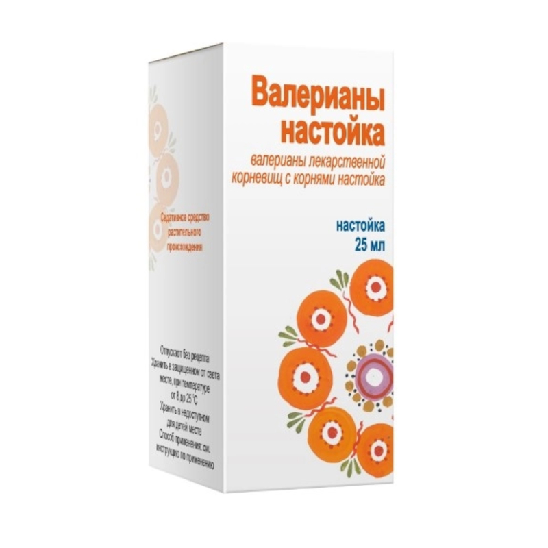 

Валерианы настойка 25 мл