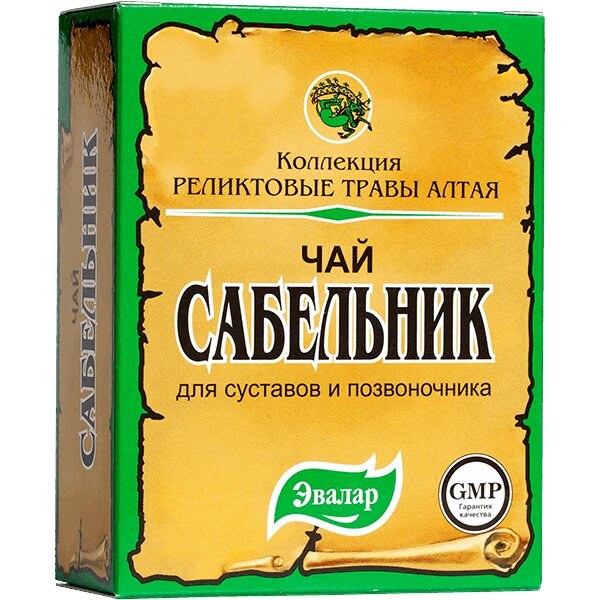

Эвалар Сабельник Чай для суставов и позвоночника 50 г