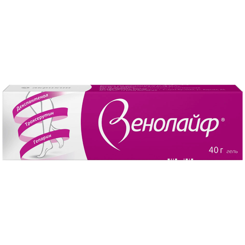 

Венолайф гель для наружного применения 40 г