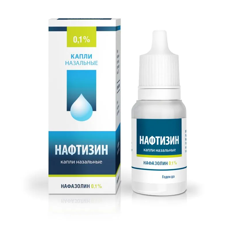 Изображение товара Нафтизин 0.1% капли назальные 15 мл