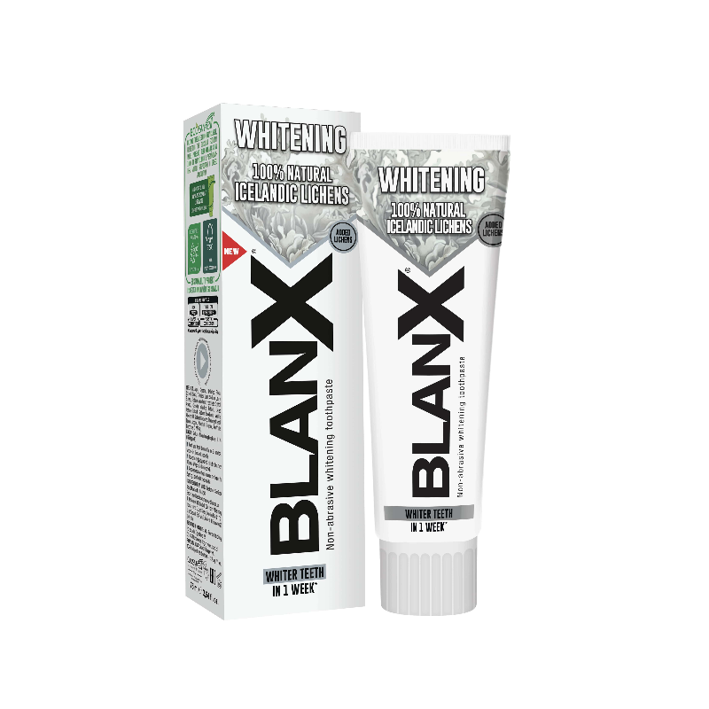 Blanx Мед Зубная паста Отбеливающая 75 мл global white отбеливающая зубная паста whitening max shine