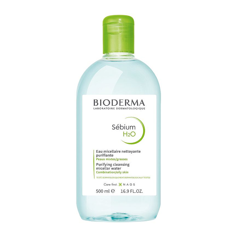 

Bioderma Sebium Н2О Мицеллярная вода для жирной и проблемной кожи 500 мл