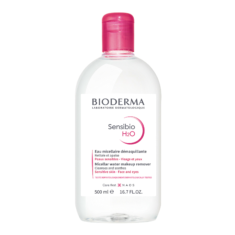 

Bioderma Sensibio Н2О Вода мицеллярная для чувствительной кожи лица 500 мл
