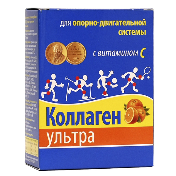 

Коллаген Ультра пор.д/приг.р-ра для приема внутрь пак.8 г 7 шт