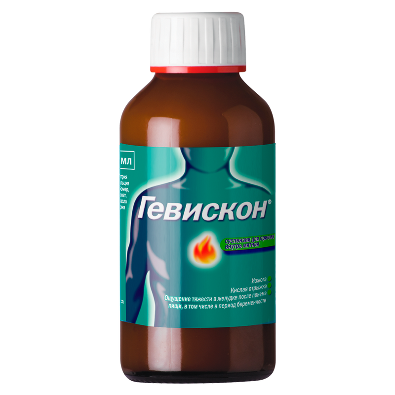 

Гевискон суспензия Мята 150 мл
