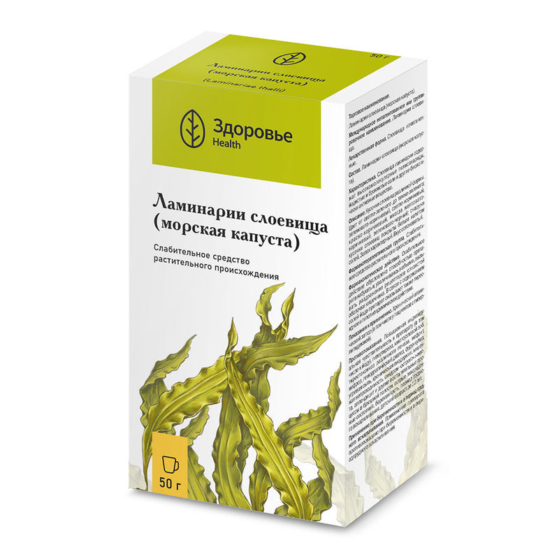 

Ламинария слоевища (морская капуста) 50 г