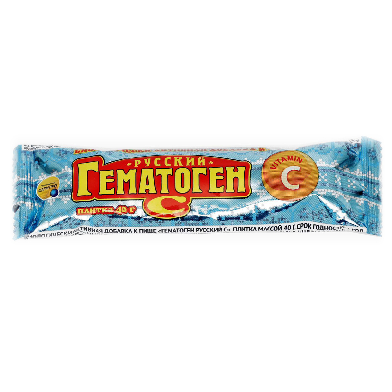 Изображение товара Гематоген Русский с витамином С 40 г