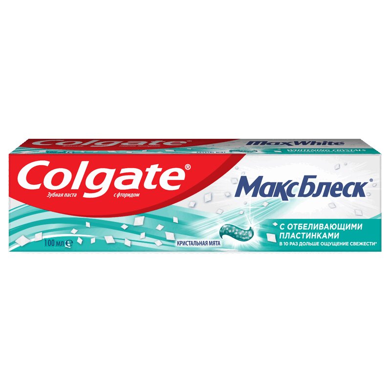 

Зубная паста Colgate МаксБлеск тюбик 100 мл.