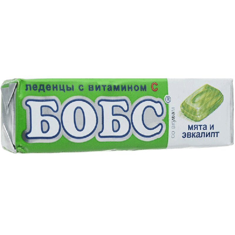 

Бобс леденцы эвкалипт-мята 35 г