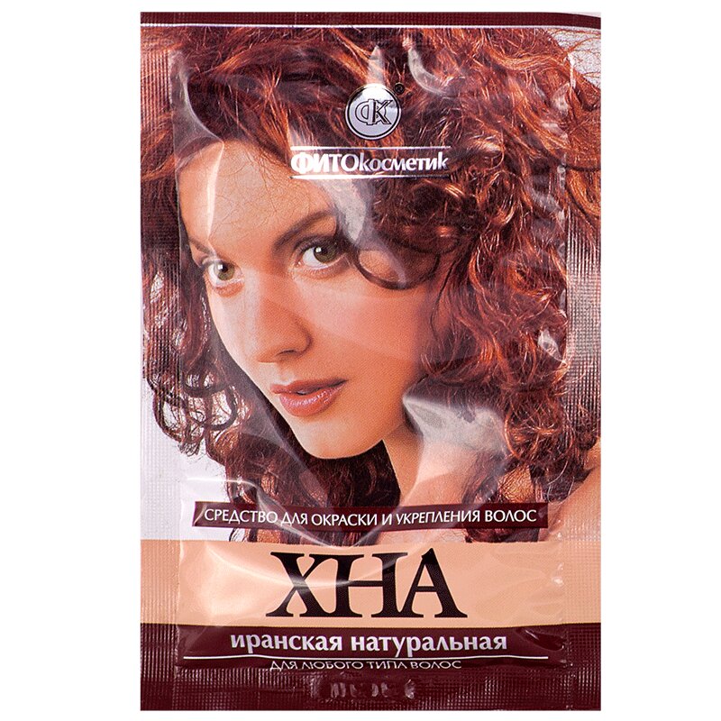 Изображение товара Иранская натуральная хна для окрашивания волос 25 г натуральный краситель