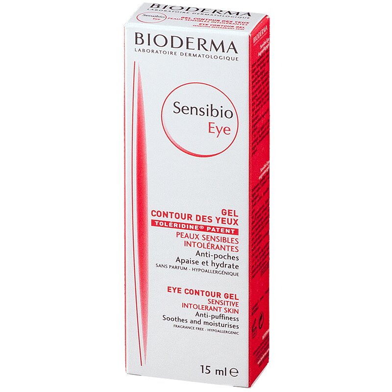 Bioderma Сенсибио гель для контура глаз 15 мл. крем для шеи и v контура лица renew neck cream