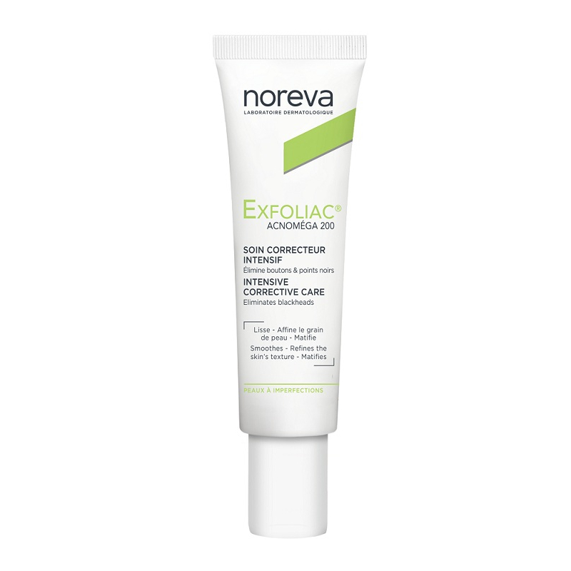

Noreva Exfoliac Acnomega 200 Крем для жирной и комбинированной кожи лица с акне 30 мл