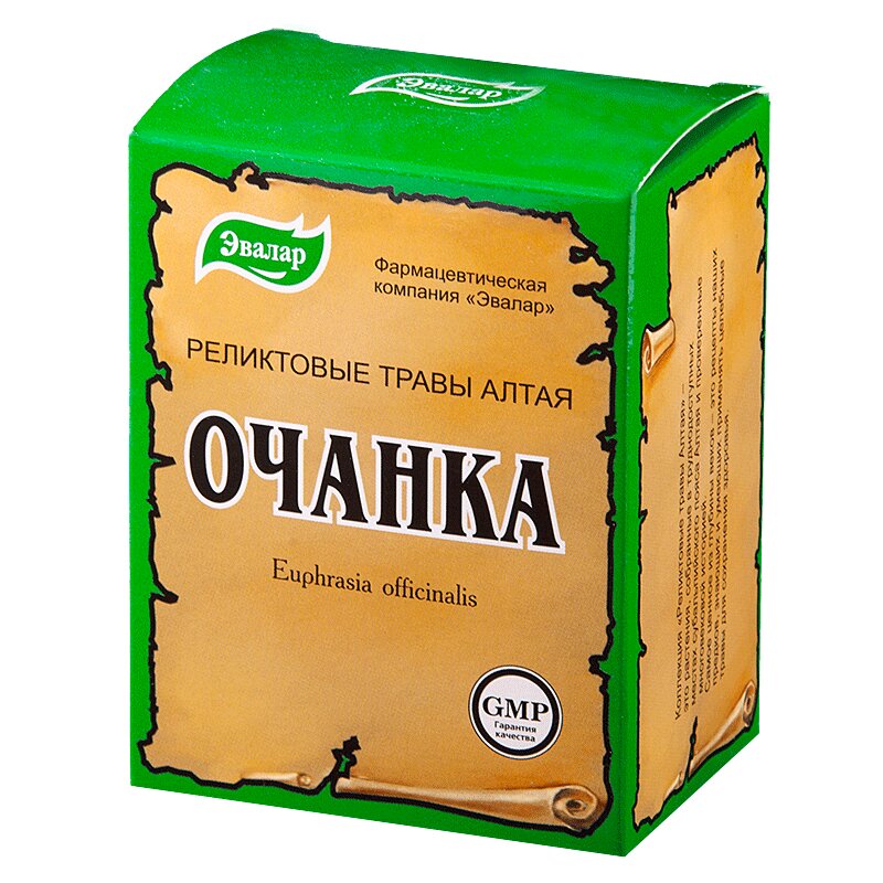 

Эвалар Очанка трава 50 г