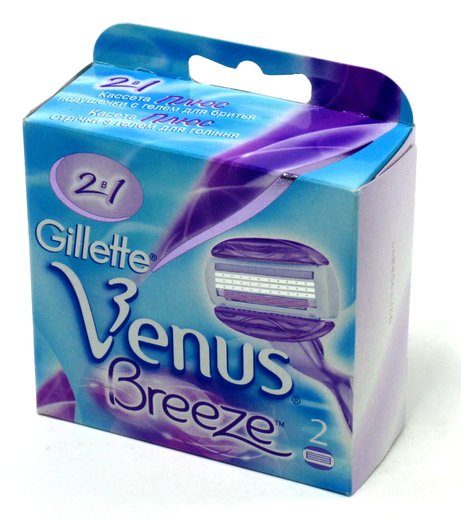 

Gillette Венус Бриз Кассета для бритвенного станка 2 шт