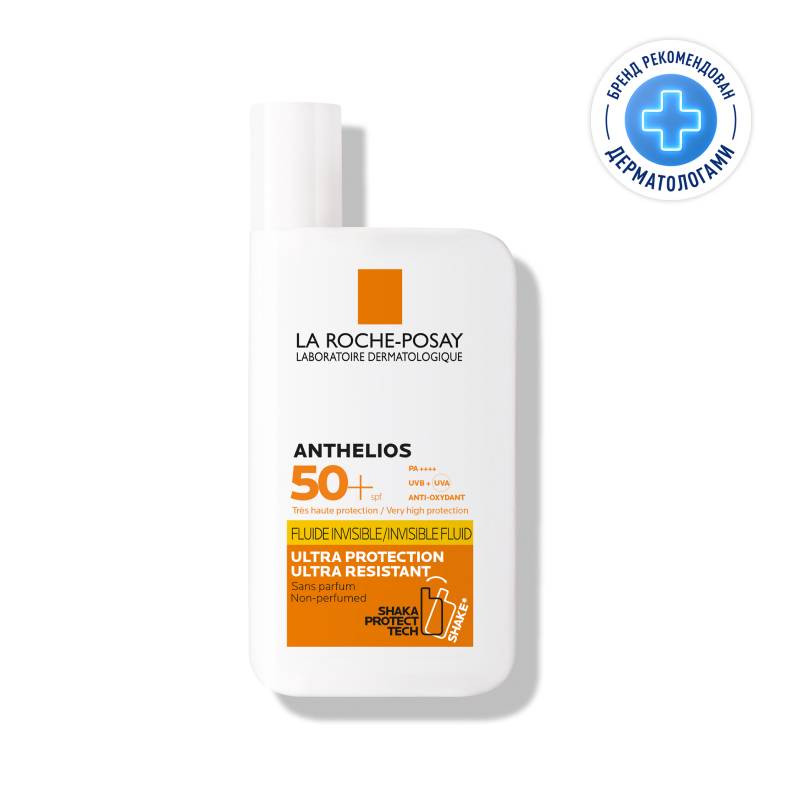

La Roche-Posay Anthelios Флюид солнцезащитный для лица и кожи вокруг глаз невидимый SPF 50+ 50 мл