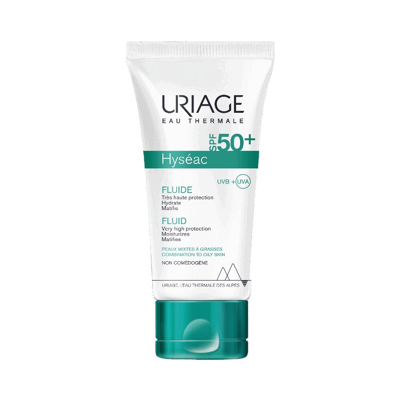 Uriage Исеак Эмульсия с/з SPF50+ 50 мл galenic aqua infini освежающая эмульсия