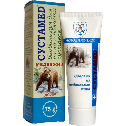 Изображение товара Сустамед биобальзам с медвежьим жиром 75 г для поддержки иммунитета и восстановления