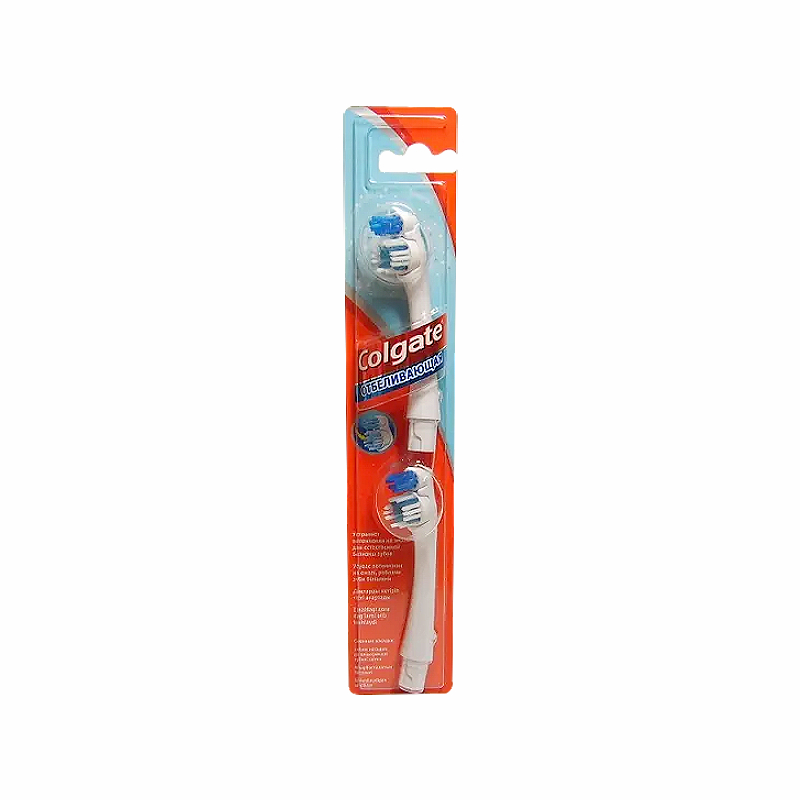 

Colgate Отбеливающая Насадки сменные для электрической зубной щетки Colgate Motion 2 шт