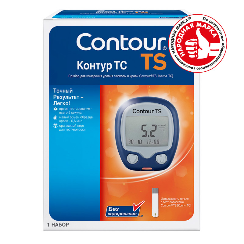 

Contour TS Глюкометр