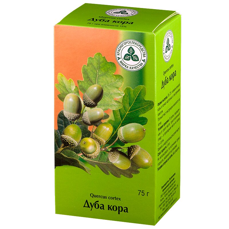 

Дуб кора 75 г