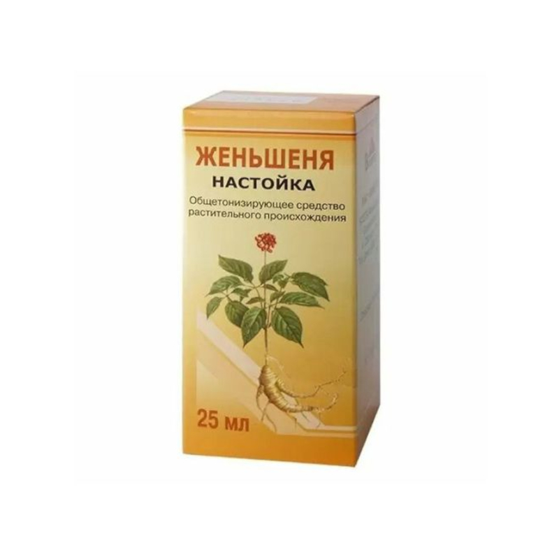 

Женьшеня настойка 25 мл