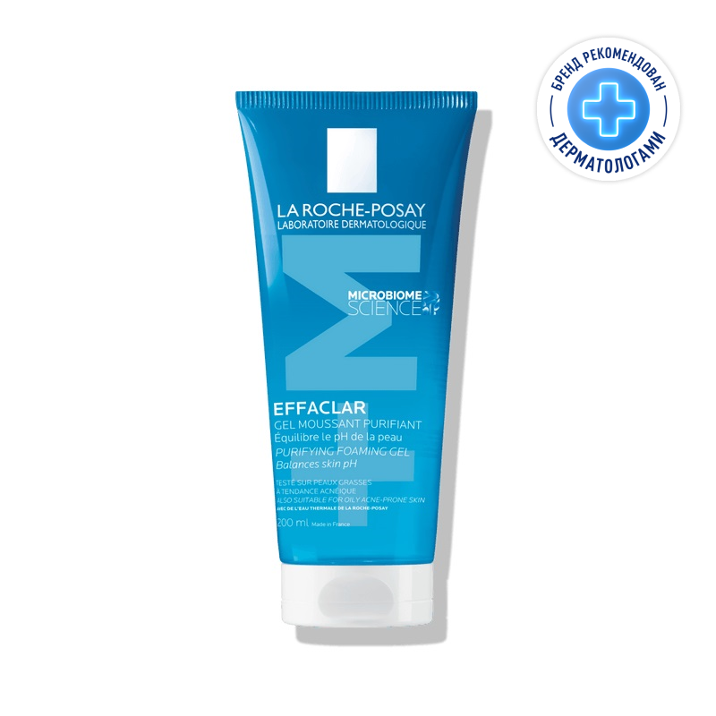 

La Roche-Posay Effaclar Гель очищающий пенящийся для жирной проблемной кожи 200 мл