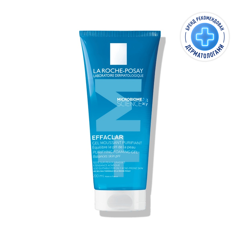 La Roche-Posay Эффаклар Гель очищающий 200 мл очищающий гель multi level performance cleansing