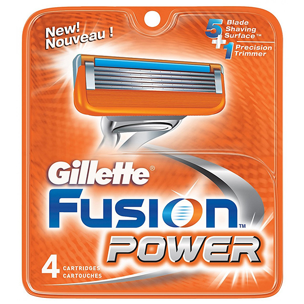 Изображение товара Gillette Фьюжн Пауэр Кассета для бритвенного станка 4 шт