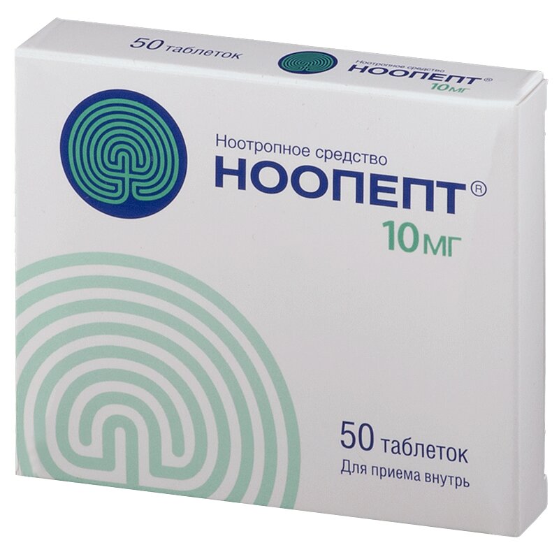 

Ноопепт таб.10мг №50
