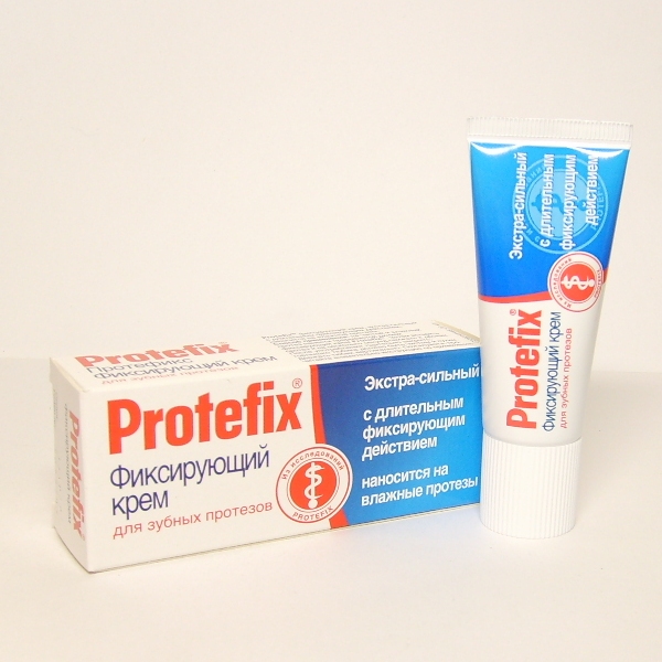 Протефикс крем для фиксации зубных протезов 20 мл