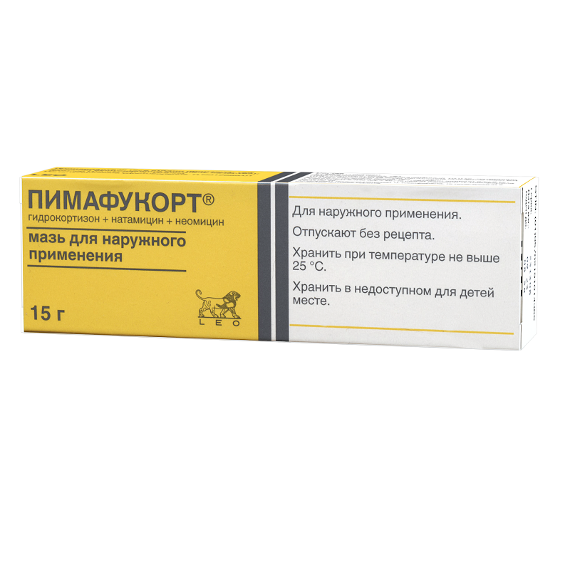 

Пимафукорт мазь для наружного применения 15 г