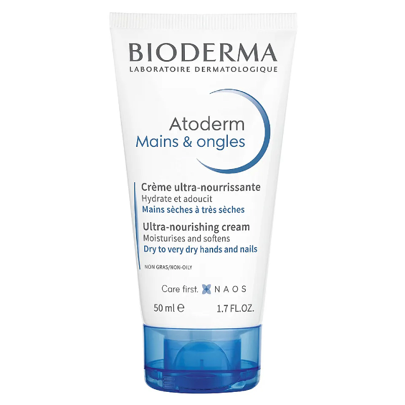 Bioderma Атодерм Крем восст. для рук 50 мл. bioderma бальзам атодерм интенсив 75 мл