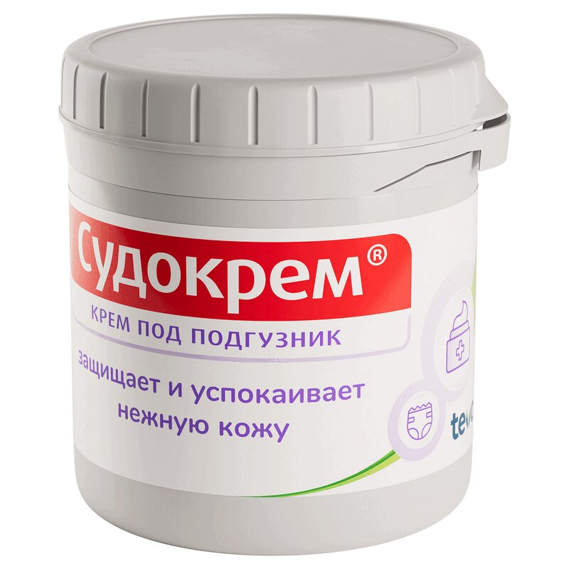 Судокрем крем антисептический для детей банка 125 г 1 шт крем антисептический boroline antiseptic ayurvedic cream 20 гр