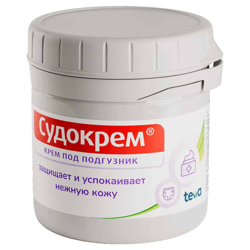 Судокрем крем антисептический для детей банка 60 г 1 шт liv delano крем защитный под подгузник от опрелостей для младенцев 0 75