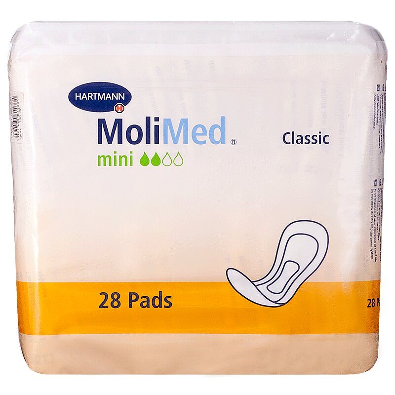 Прокладки Molimed Classic Mini F женск. впитыв. 280 мл 28 шт kotex natural прокладки гигиенические супер 14