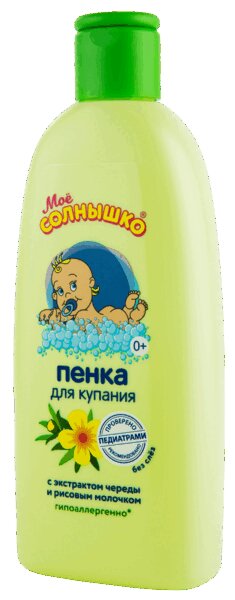 

Мое Солнышко Пенка для купания с чередой (0+) 200 мл уп.1 шт