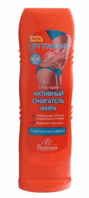 

Фитнес Боди Гель-крем активный сжигатель жира 125 мл уп. 1 шт