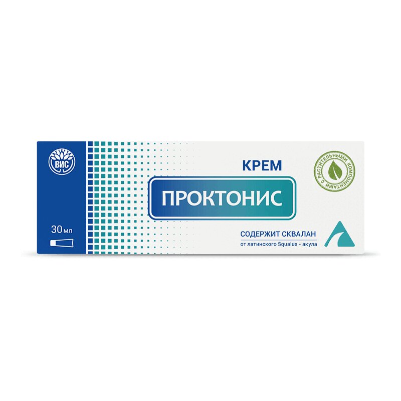 

Проктонис крем ректальный 30 мл