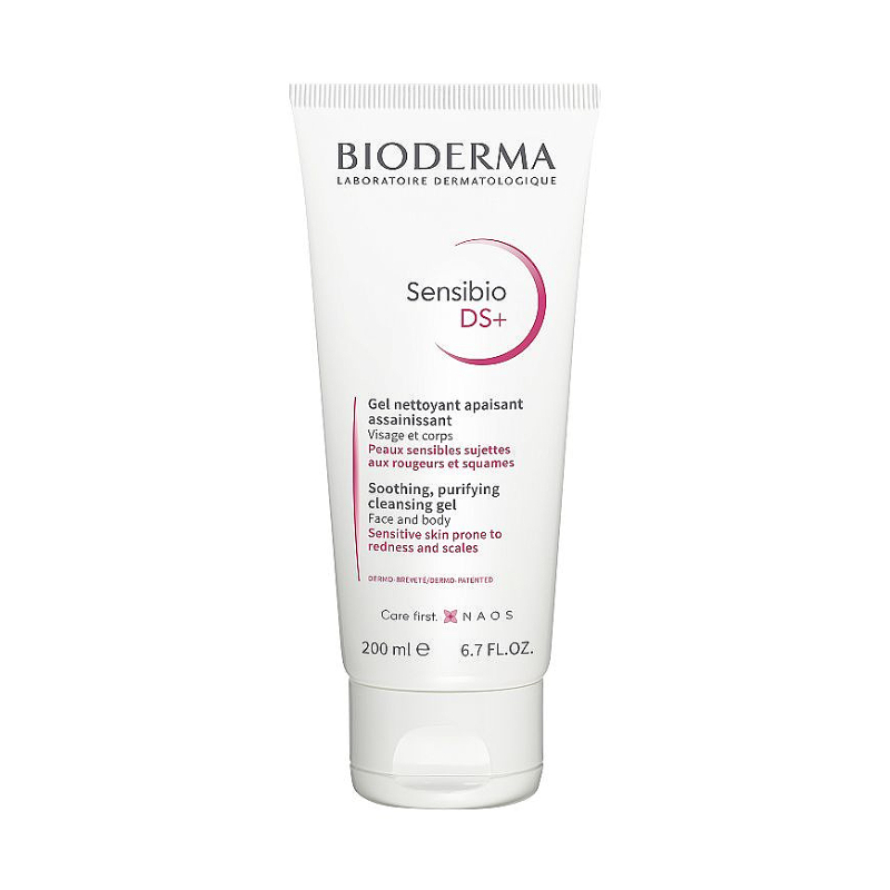Изображение товара Bioderma Sensibio DS+ гель очищающий для чувствительной кожи 200 мл