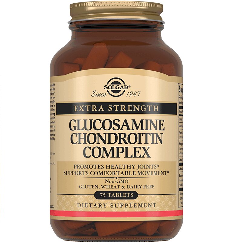Solgar Глюкозамин-Хондроитин плюс таб.75 шт solgar глюкозамин хондроитин комплекс и мсм таблетки 60 шт